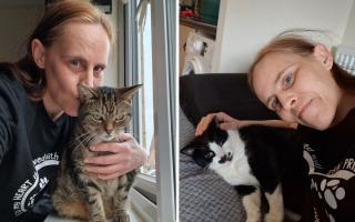 Chloe Andrews has been told by her housing association that she needs to get rid of two of her cats