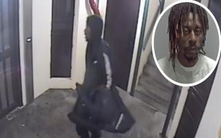 Police have released CCTV footage that linked Theodore Lynch to the murder of Leslie Smith